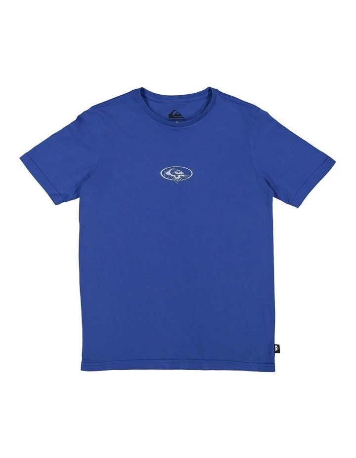 Thorn Oval T-shirt in Monaco Blue