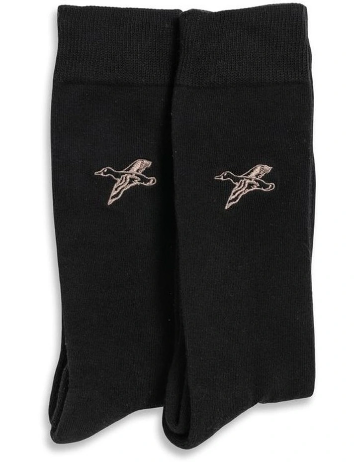 Mallard 2.0 Sock in Onyx