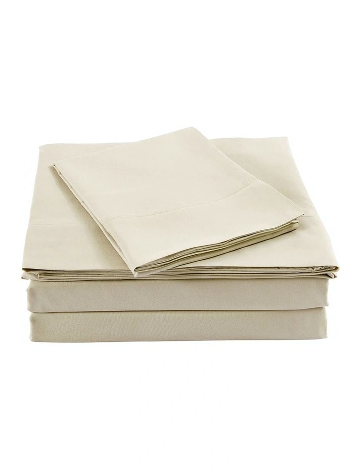 1000TC Bamboo Blended Sheet Set in Ivory