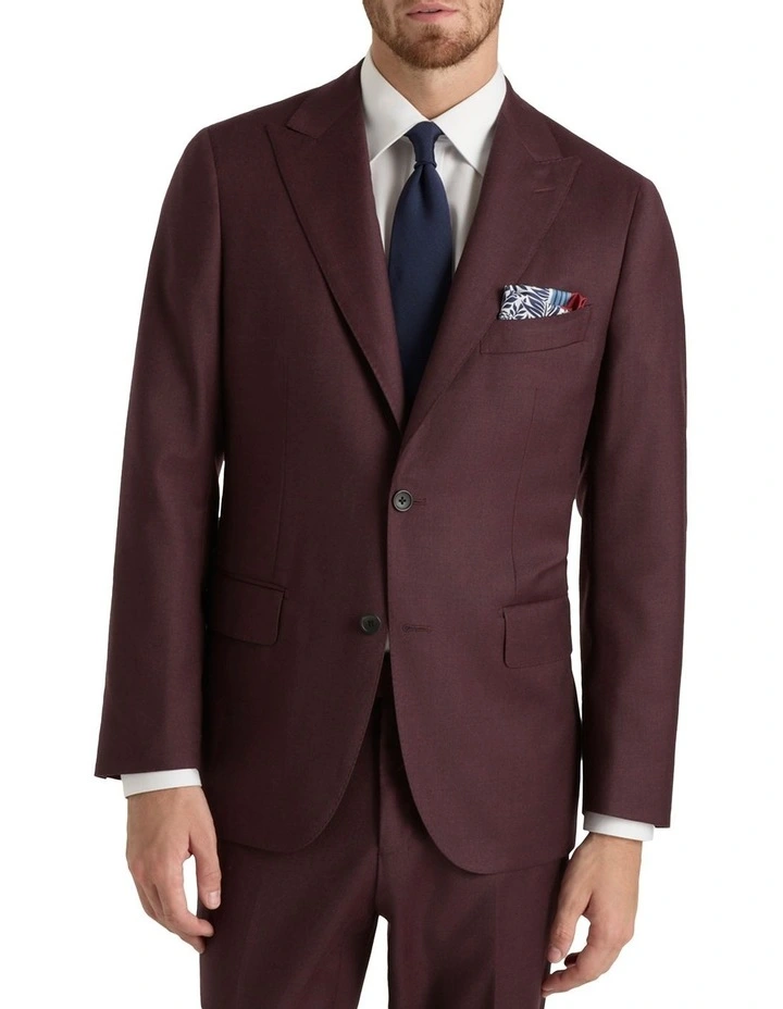 Garth Jacket in Burgundy