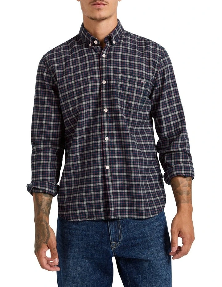 Ralph Check Shirt in Navy Check