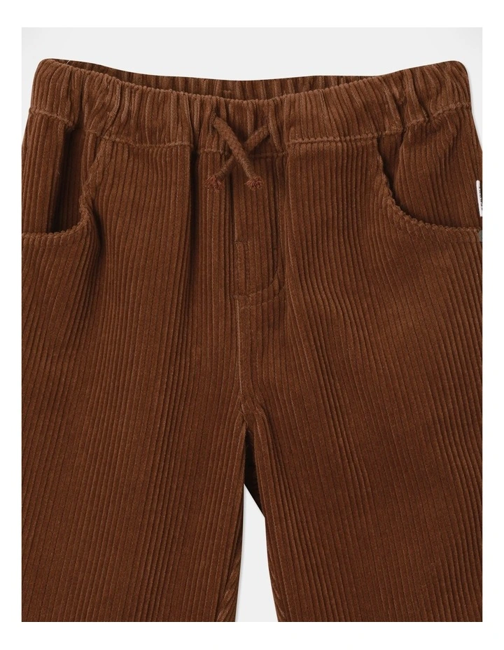 Cord Pant in Brown