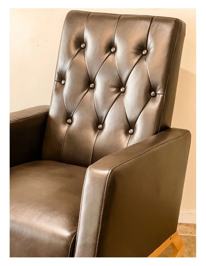 Holly Air Rocking Chair in Brown