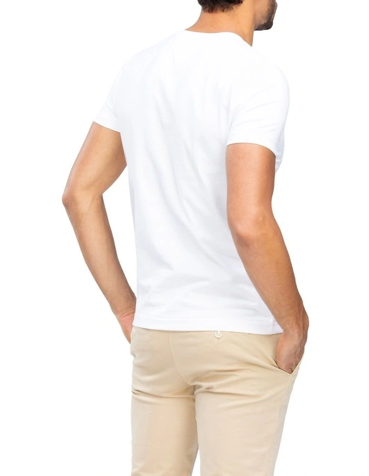 Essential Cotton Tee in White