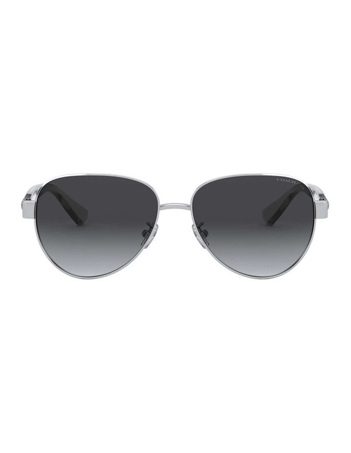 HC7111 L1128 Silver Polarised Sunglasses