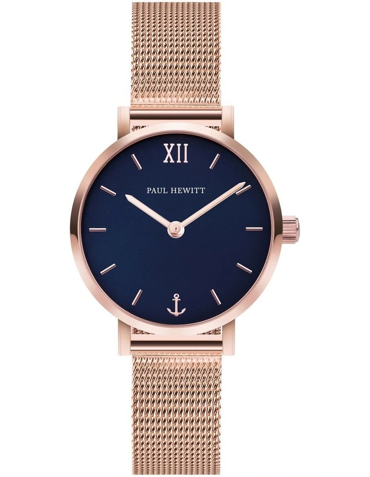Sailor Line Blue/Rose Gold Stainless Steel Quartz Watch PH SA R XS B 45S