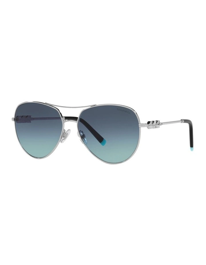 TF3083B Silver Sunglasses