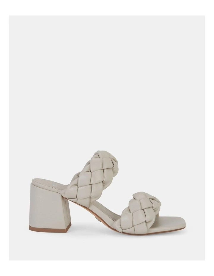 Ugandan Strappy Heels in Cream