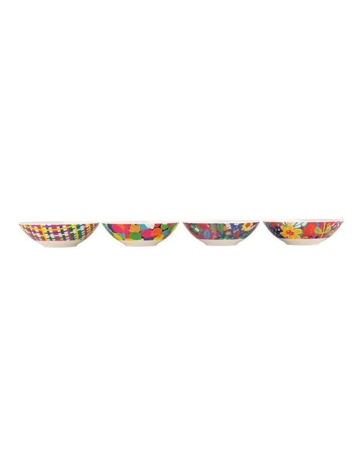 Donna Sharam Byron Melamine Bowls 17.5cm Set of 4 in Multi
