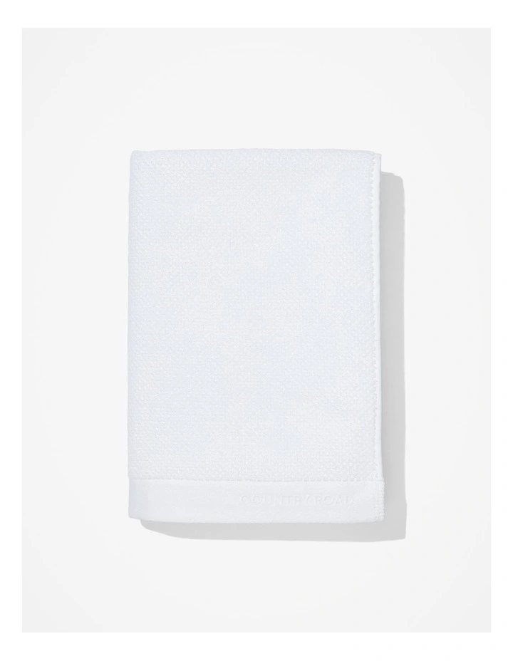 Calo Australian Cotton Bath Towel in White