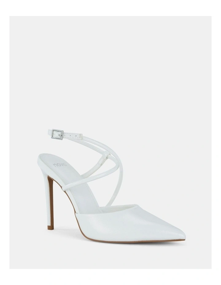 Izano Heels in White