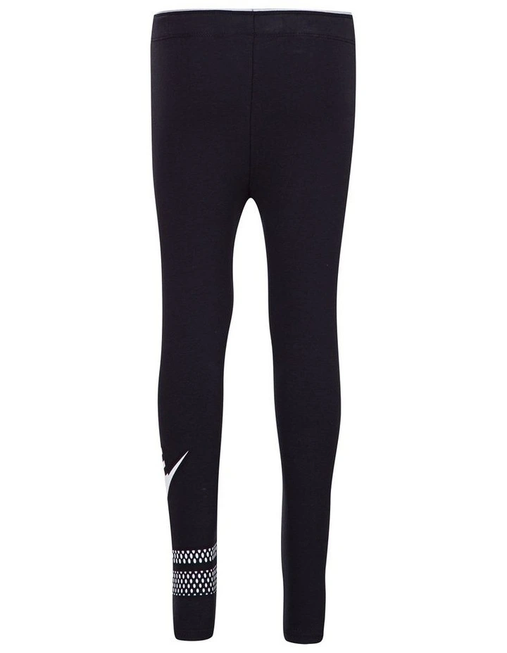 Girls NSW Leg A See Legging Black