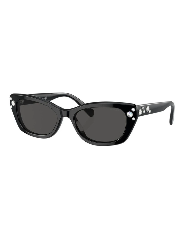 SK6019 Sunglasses in Black