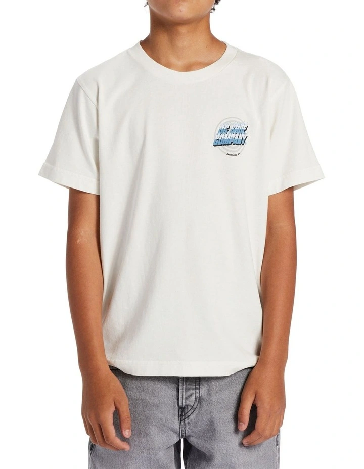 Burner Short Sleeve Tee in Lily White