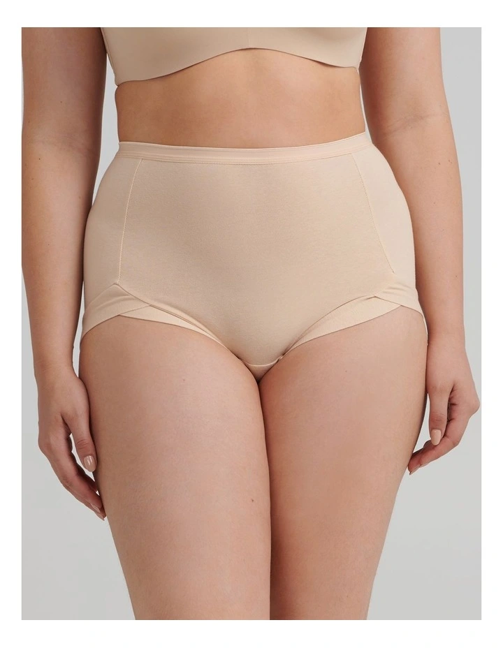 2Pk Bamboo Everyday Briefs Nude