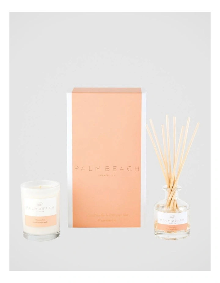 Watermelon Mini Candle & Diffuser Gift Pack