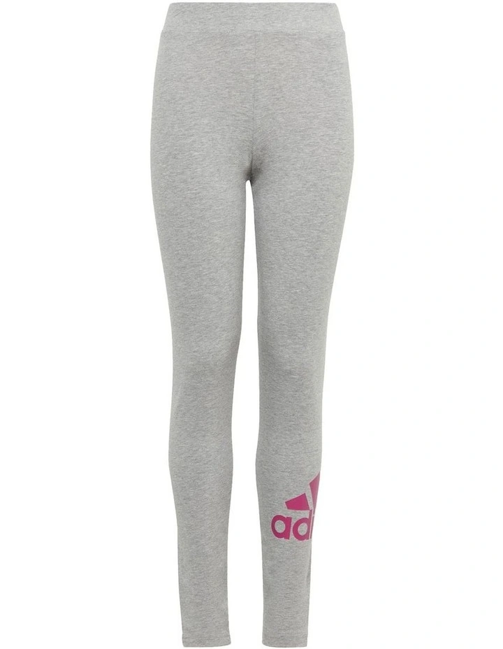 Essentials Big Logo Cotton Leggings in Medium Grey Heather