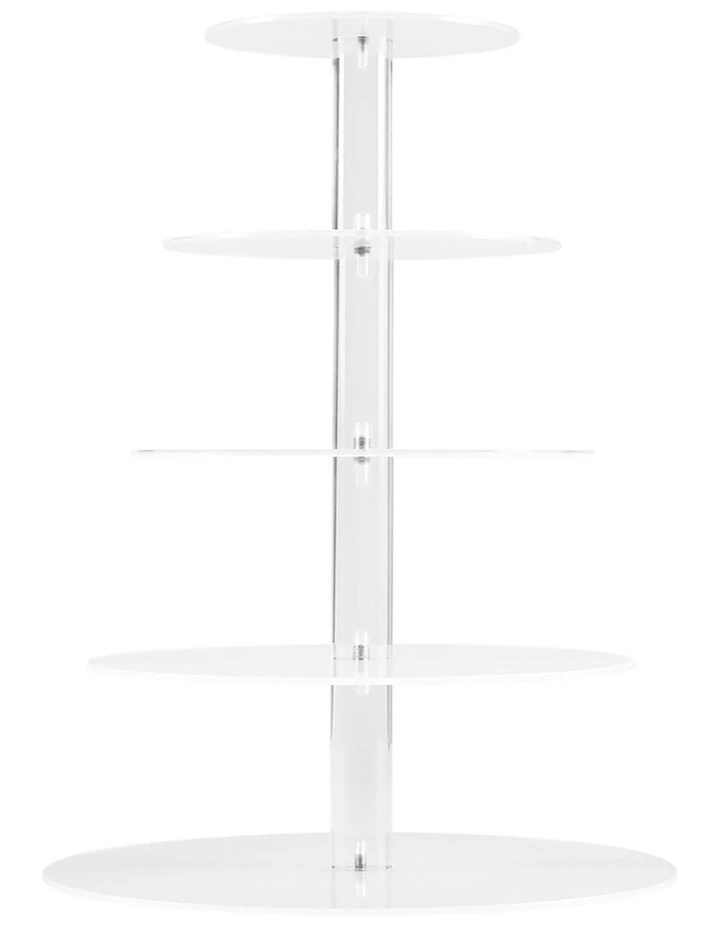 Cake Stand 5 Tiers in White