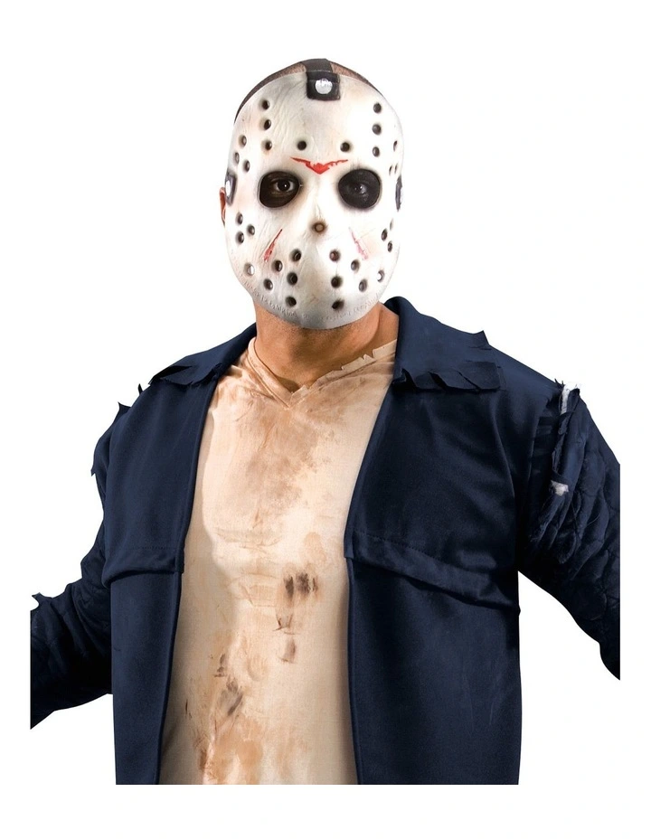 Friday the Thirteenth Jason Deluxe Dress Up Costume in Blue