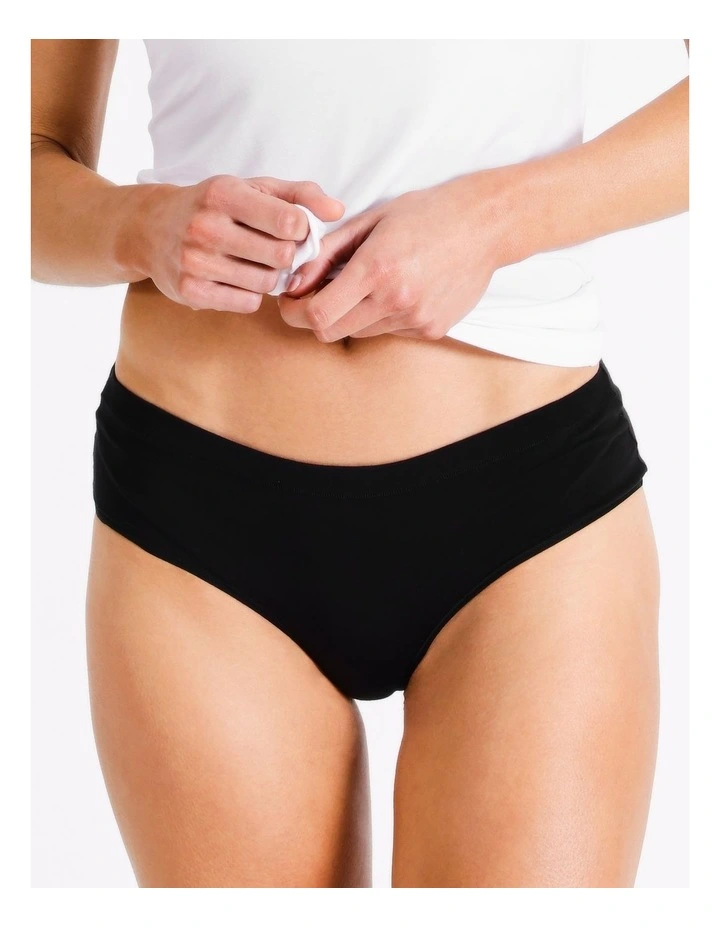 Organic Cotton Boyleg in Black