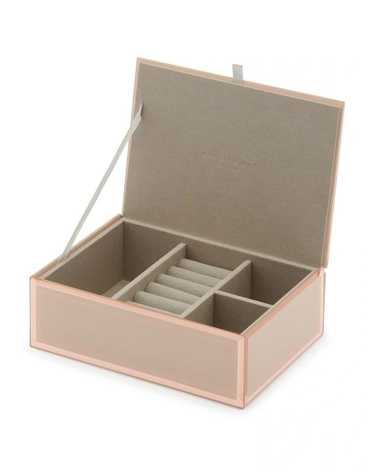Sara Blush Medium Jewellery Box