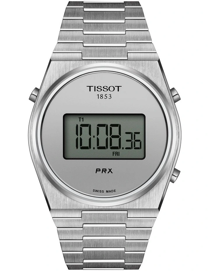 PRX Digital 40mm T1374631103000 Watch in Silver