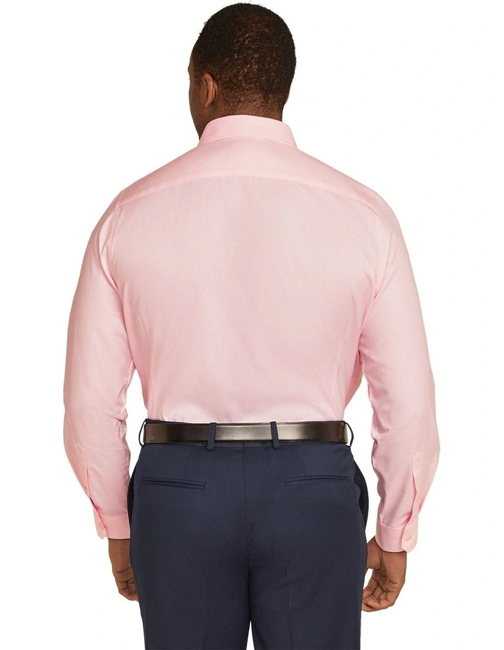 Taylor Twill Dress Shirt in Light Pink