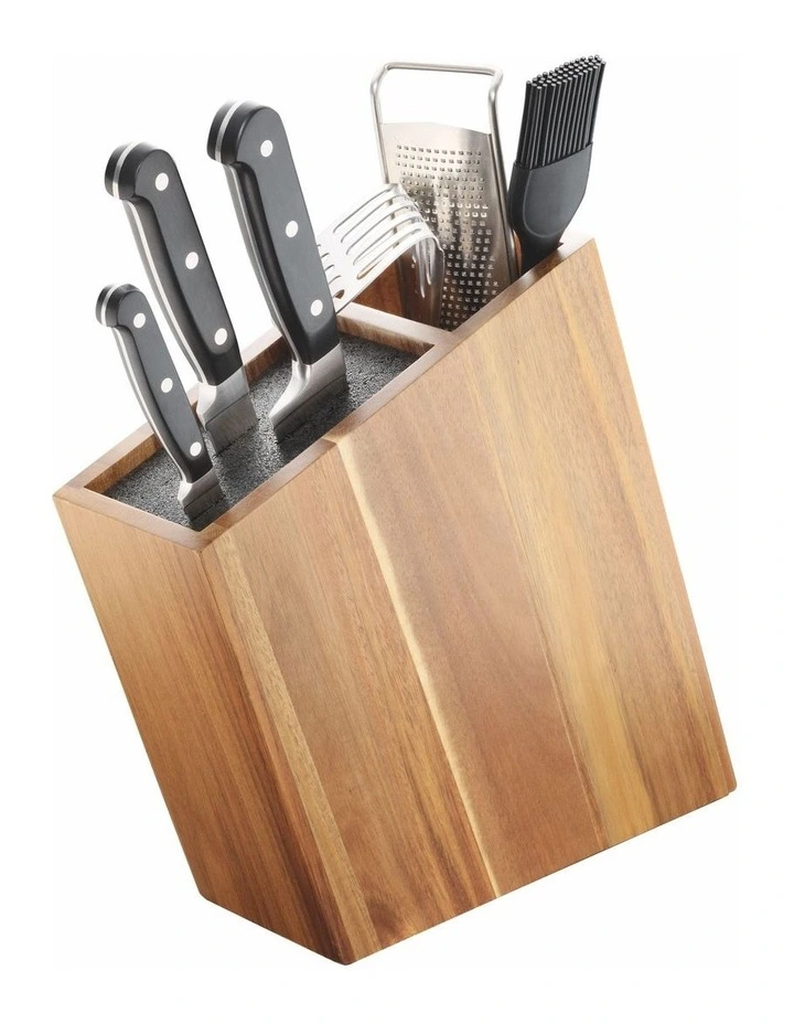 Universal Acacia Knife Block Rectangle