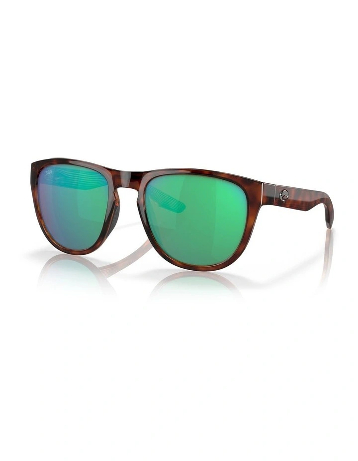 Irie Green Polarised Sunglasses in Tortoise