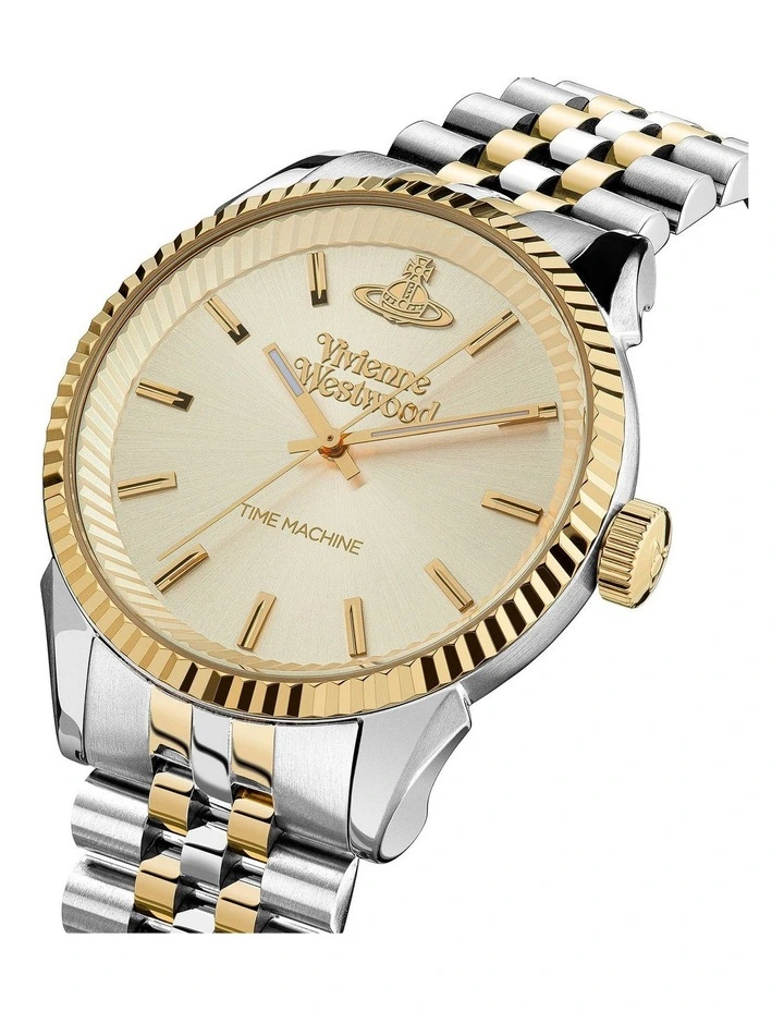 Seymour Homme Stainless Steel Watch in Silver/Gold