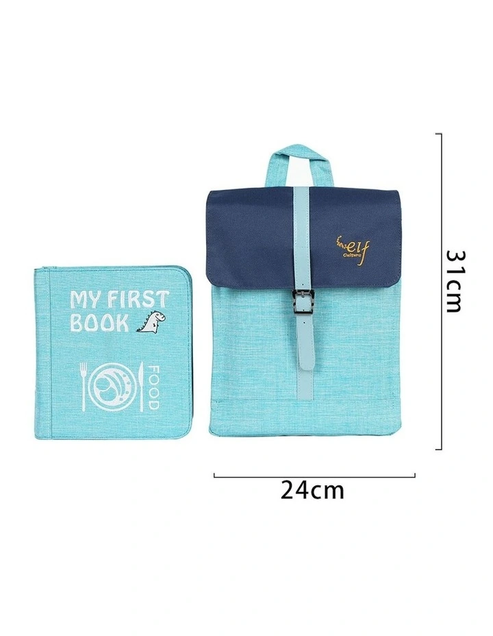 My First Book 5 Kids Early Education Learning Gift in Sky Blue