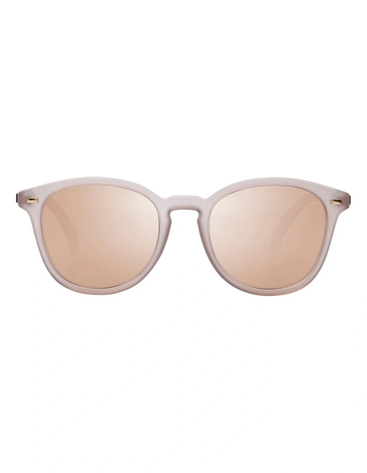 Bandwagon Tan Round Sunglasses 1702090