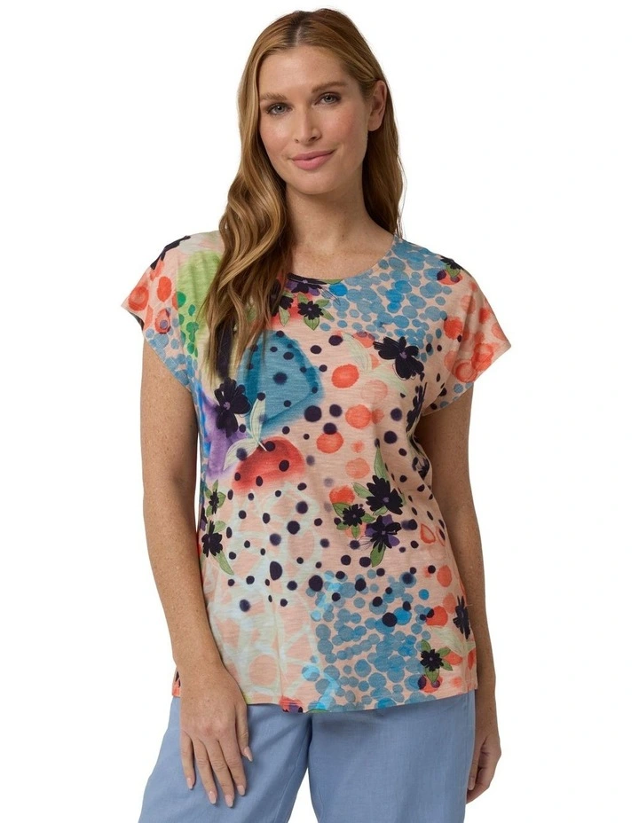Tee in Resort Print