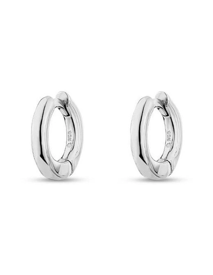 Alchemy Huggie in Silver