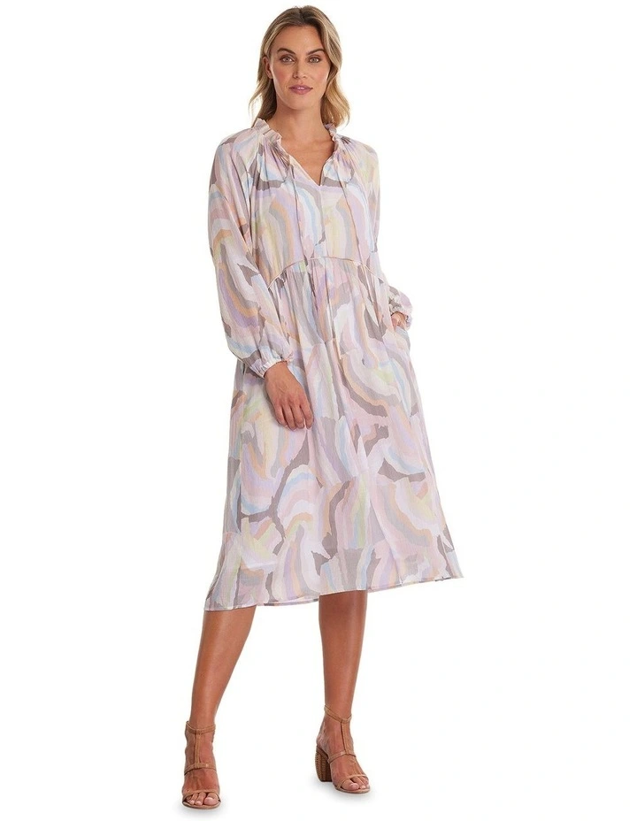 Melody 3/4 Dress in Mixed