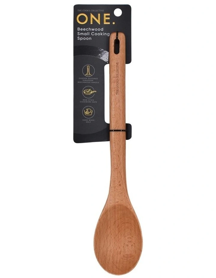 Small Beechwood Cooking Spoon in Natural