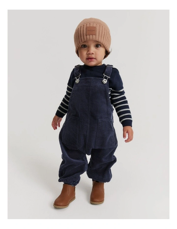 Cord Overall in Navy