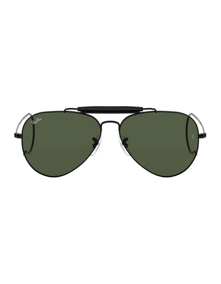 Outdoorsman Black RB3030 Sunglasses