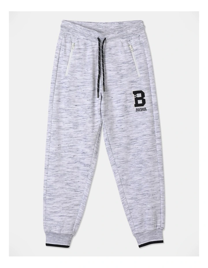 Space Dye Trackpant in Navy