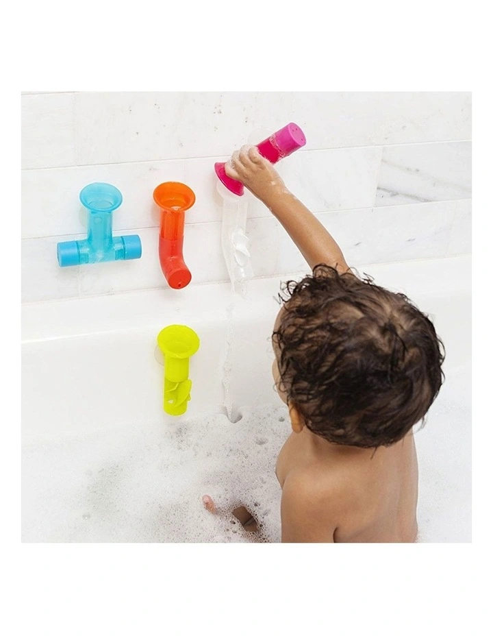 5pc Pipes Building Bath Toy Suction Set Tub/Shower Play/Fun Kids/Toddler