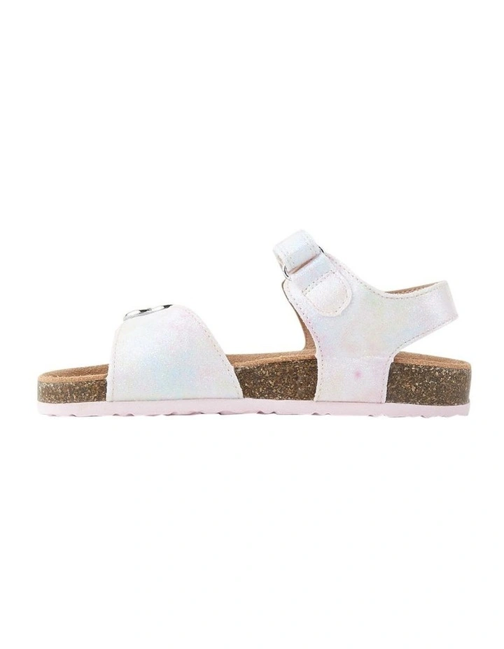 Avery Sweetheart Sandals in Pastel Rainbow