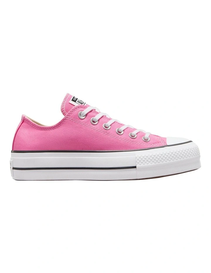 Chuck Taylor All-Star Lift Platform Shoes in Pink/White
