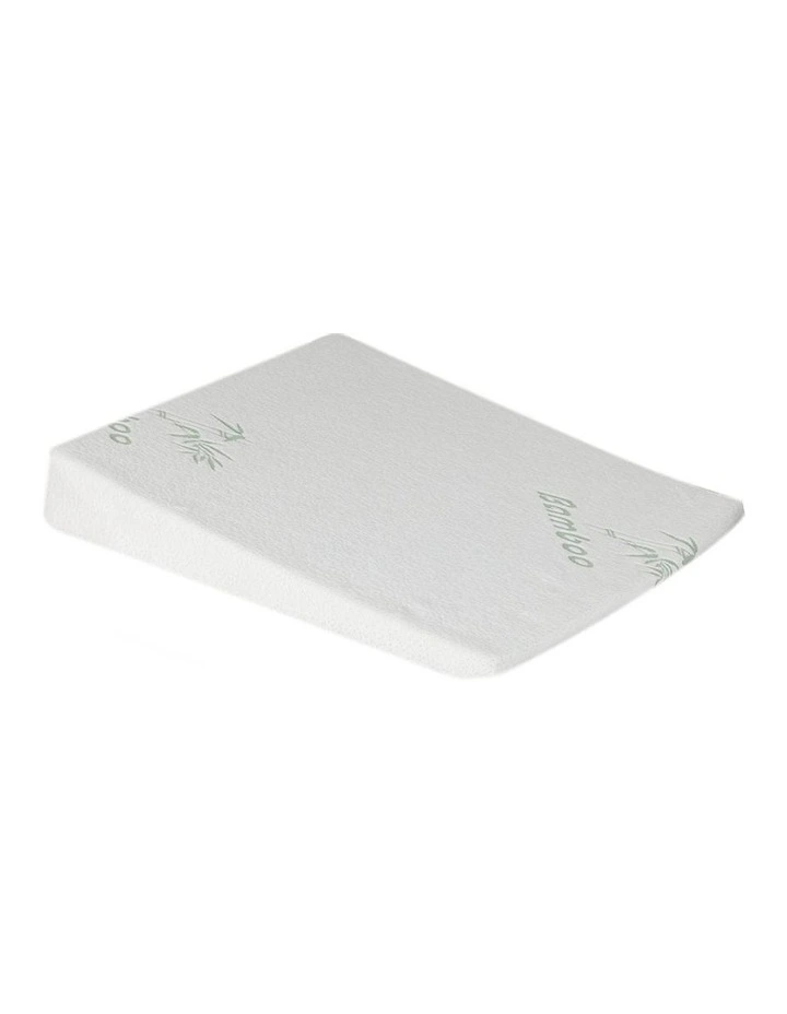 Bedding Wedge Pillow in White