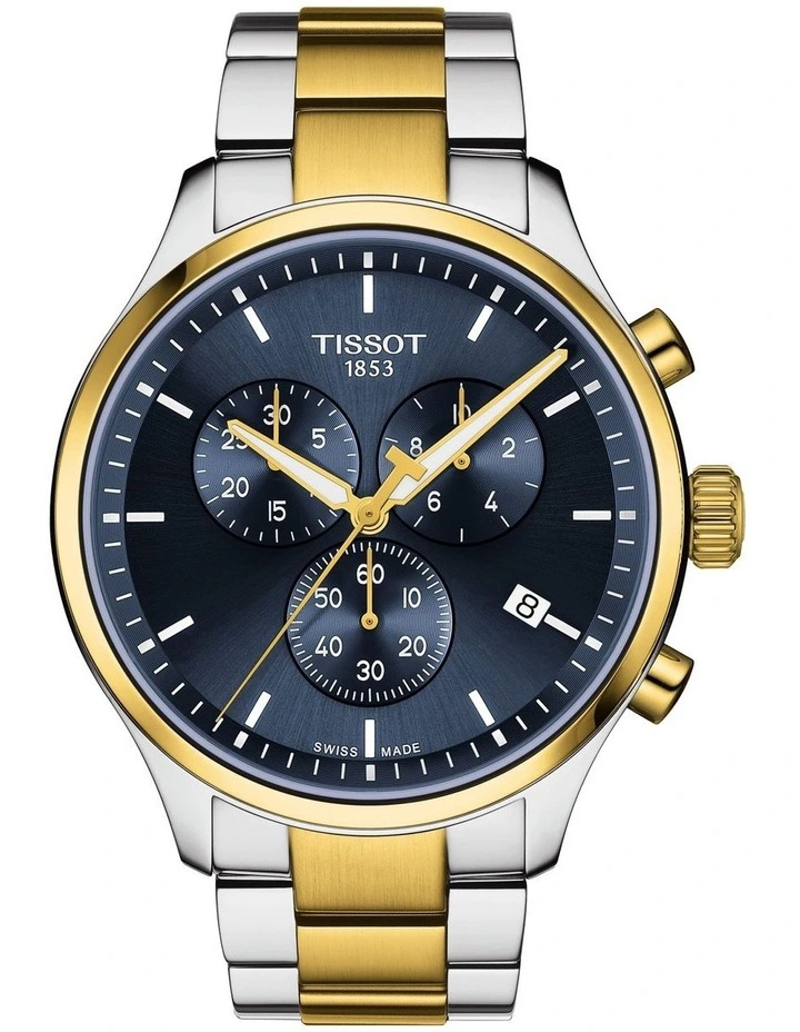 Chrono XL Classic T1166172204100 Watch in Blue Gold