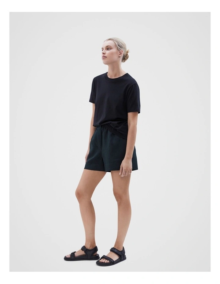 The Classic Crew Tee in Black