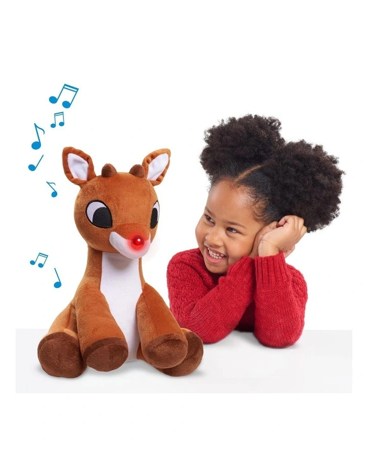 Rudolph the Red-Nosed Reindeer Light Up Plush