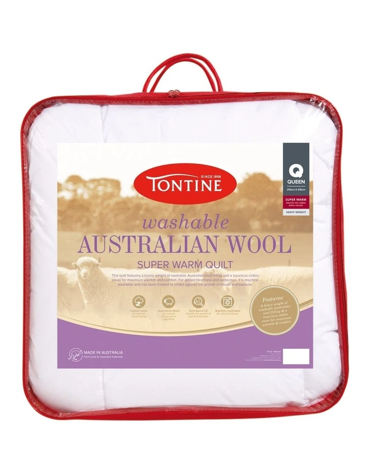Washable Wool Super Warm Quilt