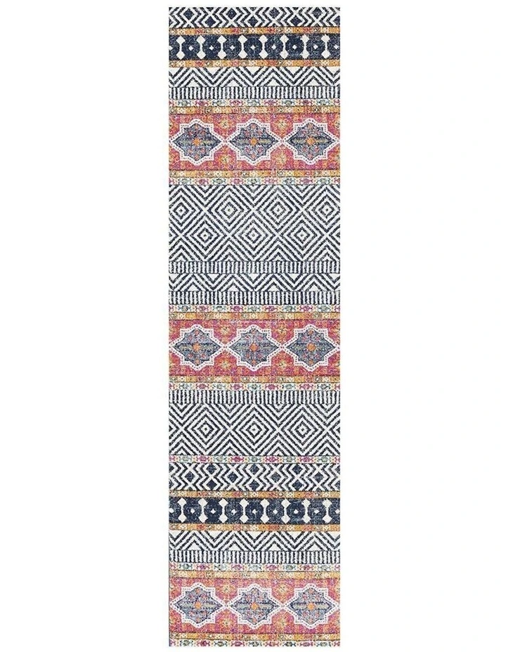 Oasis Sabrina Tribal Runner Rug in Multi