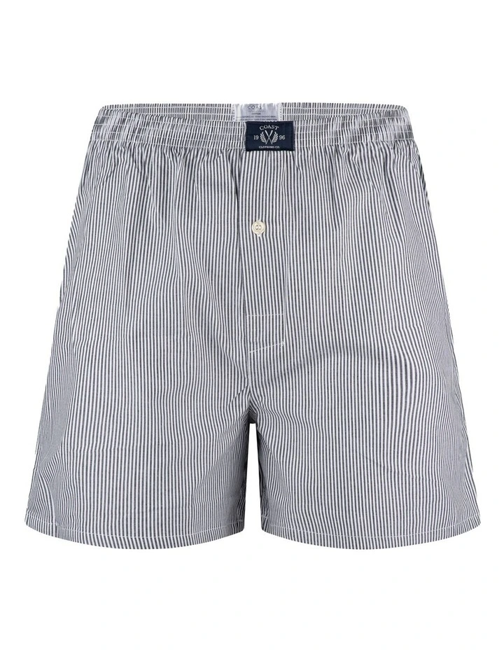Woven Multi Boxers Two Pack in Blue