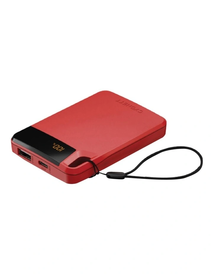 ChargeUp Boost Gen4 5K Powerbank in Red